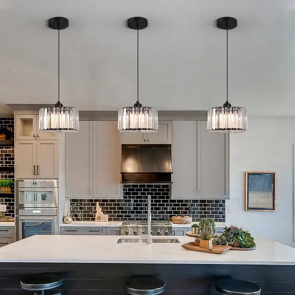 Modern gold glass led chandelier ceiling light for dining room