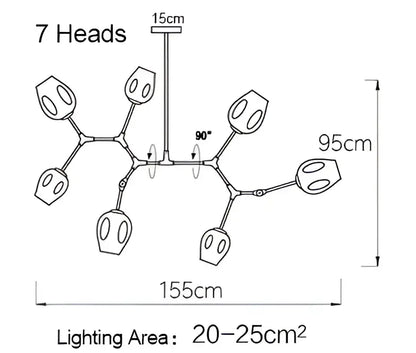 Modern gold glass pendant lights for dining room