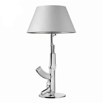 Modern gold gun floor lamp living room gun floor light