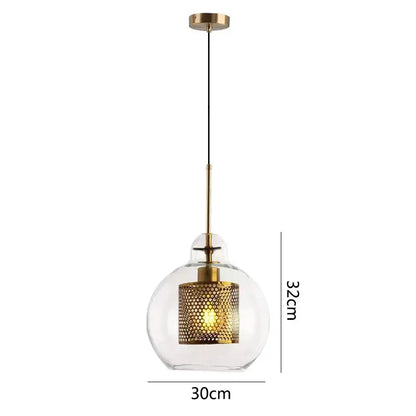 Modern gold honeycomb glass pendant lights dining room fixtures