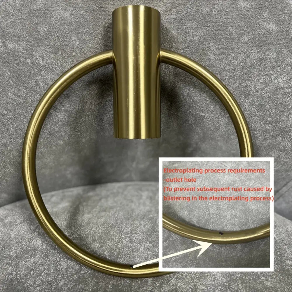 Modern gold ins wind single pendant light kitchen hanging lamp