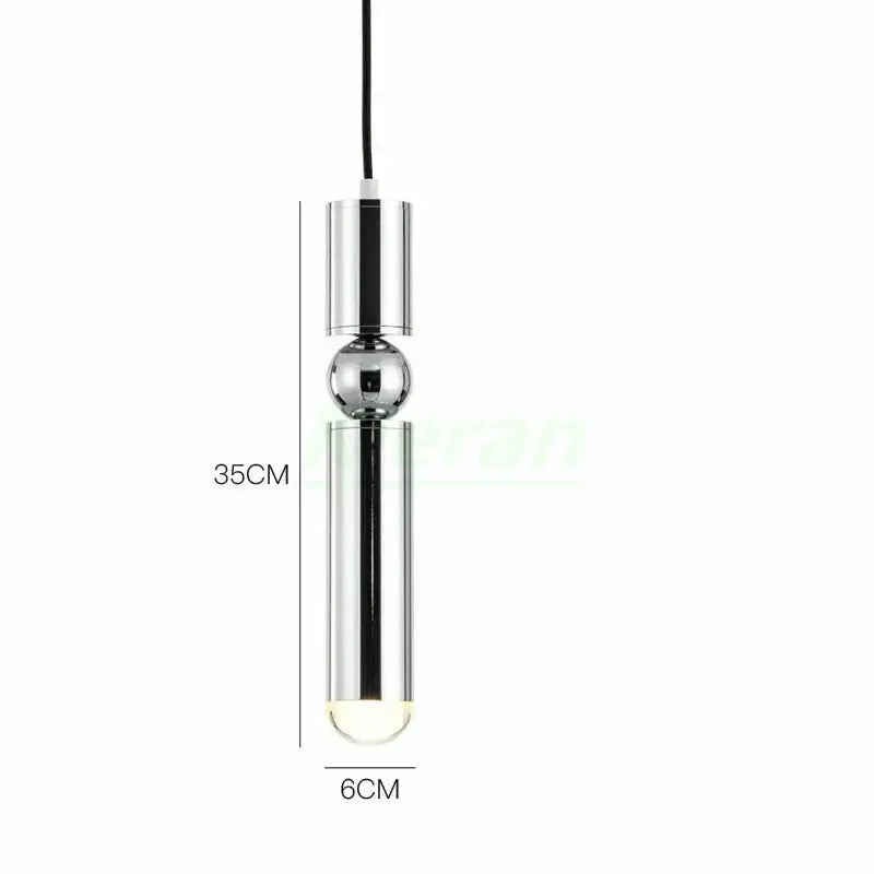 Modern gold iron art led pendant light living room