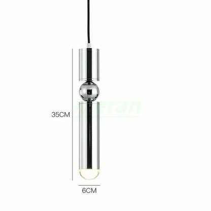 Modern gold iron art led pendant light living room