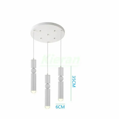 Modern gold iron art led pendant light living room