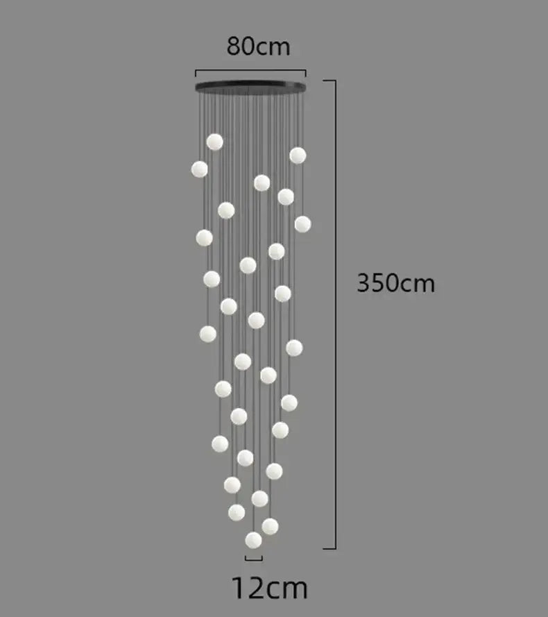 Modern gold led ceiling lamp chandelier for dining room
