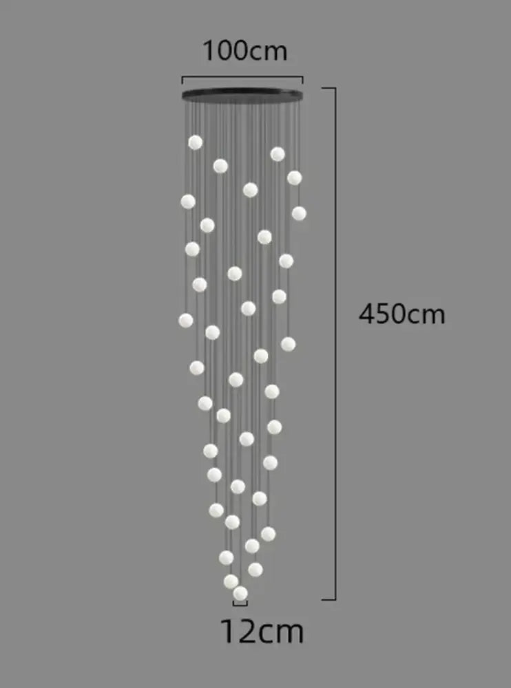 Modern gold led ceiling lamp chandelier for dining room