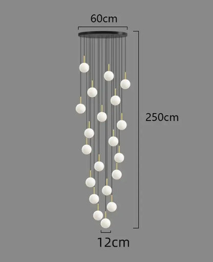 Modern gold led ceiling lamp chandelier for dining room