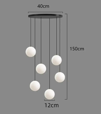 Modern gold led ceiling lamp chandelier for dining room