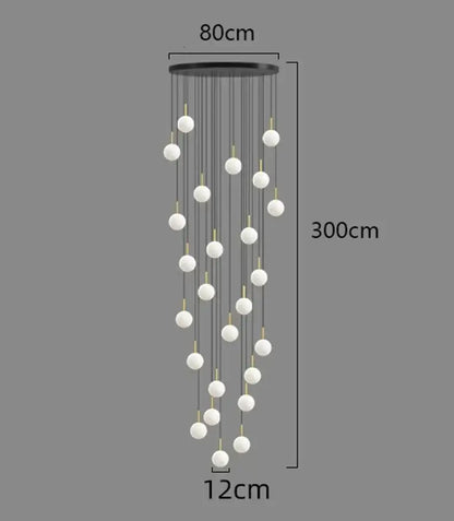 Modern gold led ceiling lamp chandelier for dining room