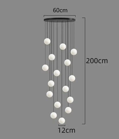 Modern gold led ceiling lamp chandelier for dining room