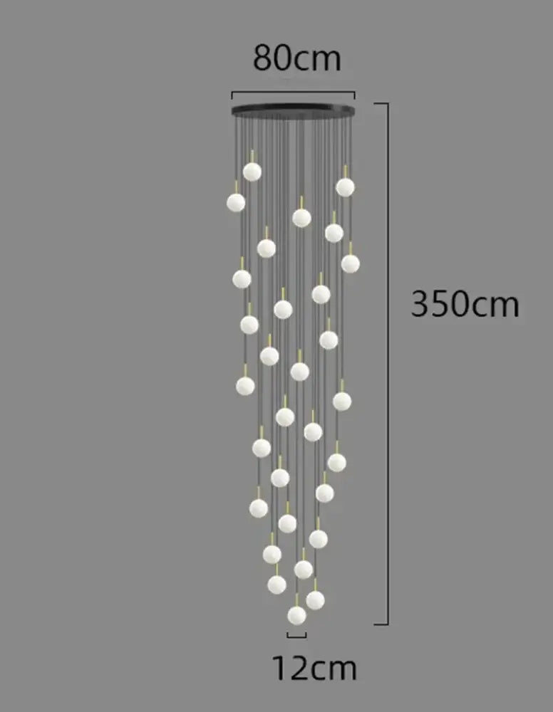 Modern gold led ceiling lamp chandelier for dining room