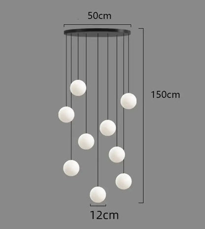 Modern gold led ceiling lamp chandelier for dining room