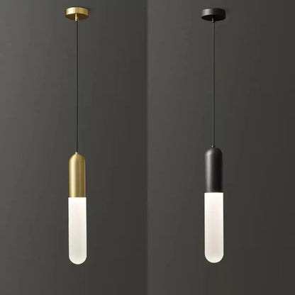 Modern gold led pendant lamp bedroom & kitchen lighting