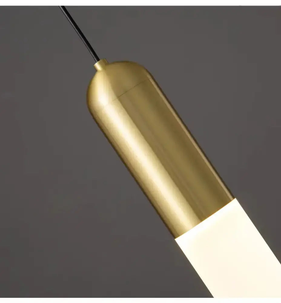 Modern gold led pendant lamp bedroom & kitchen lighting