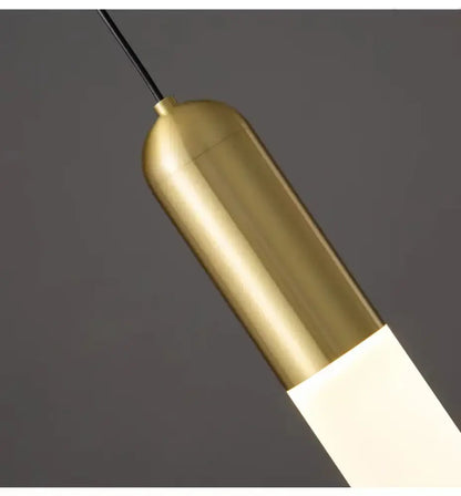 Modern gold led pendant lamp bedroom & kitchen lighting