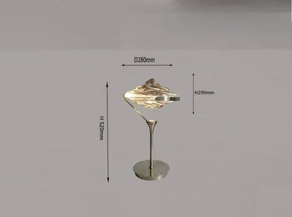 Modern gold led pendant lamp with textured glass for dining room