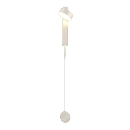 Modern gold led wall lamp with dimming switch for bedroom