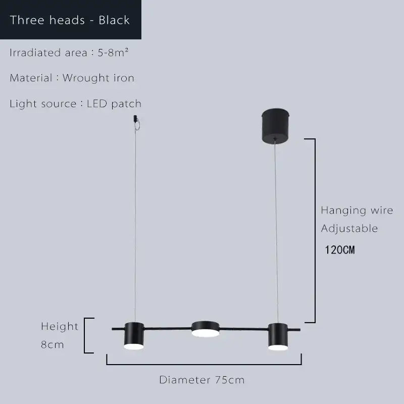 Modern gold linear dimmable led ceiling chandelier dining room light