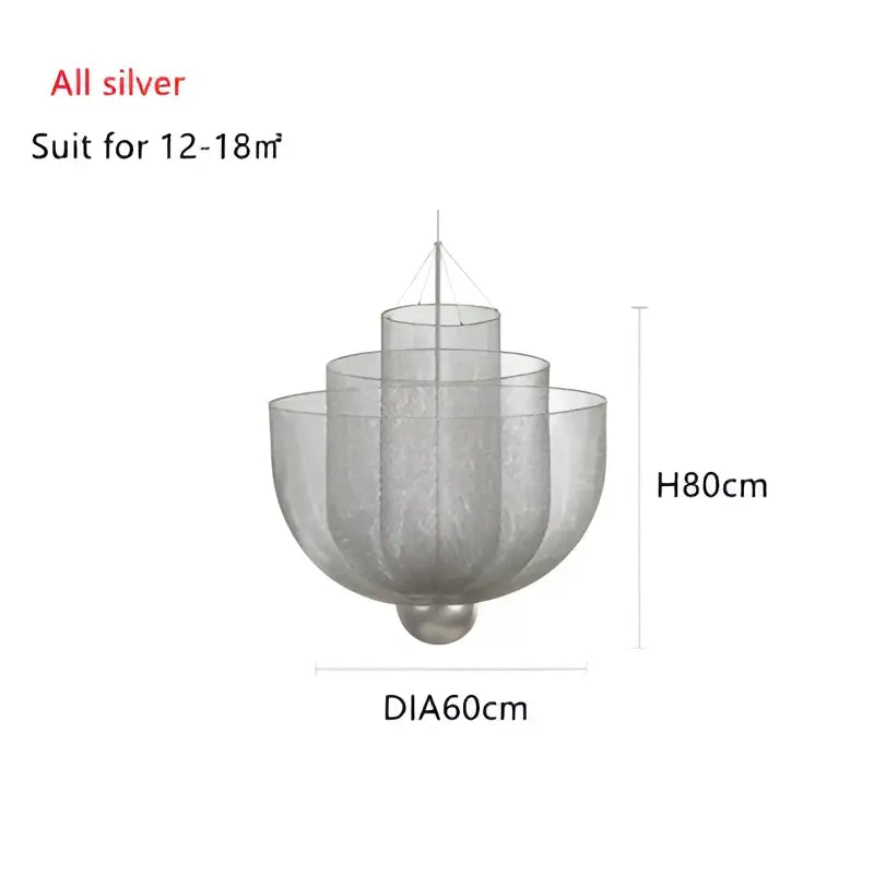Modern gold mesh grid ceiling chandelier dining room led light
