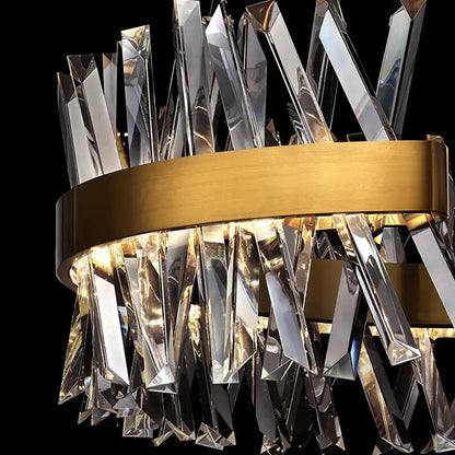 Modern gold metal s shape lustre led pendant lamp dining room