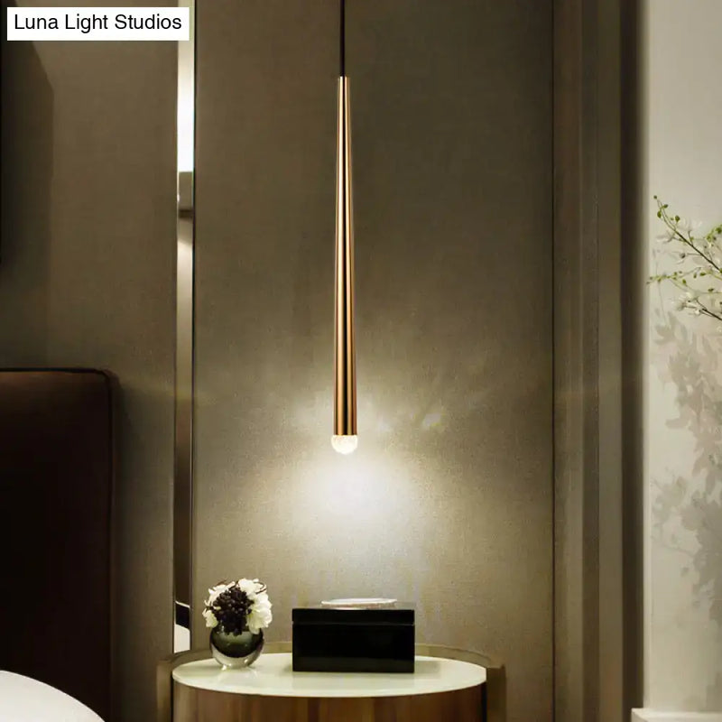Modern gold metal shade led sconce living room 110v-120v light