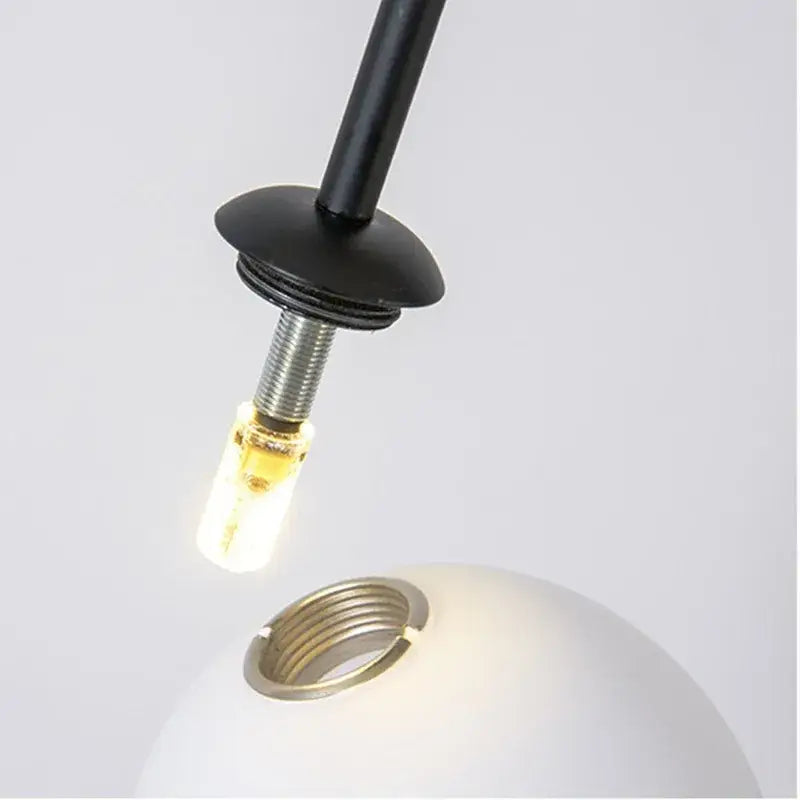 Modern gold minimalist iron chandelier – dining room pendant light
