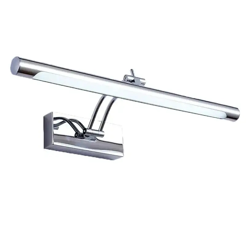 Modern gold rectangular led vanity mirror light bathroom fixture