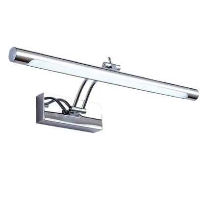 Modern gold rectangular led vanity mirror light bathroom fixture