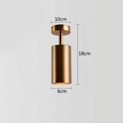 Modern gold rotating led spotlights dining room pendant light