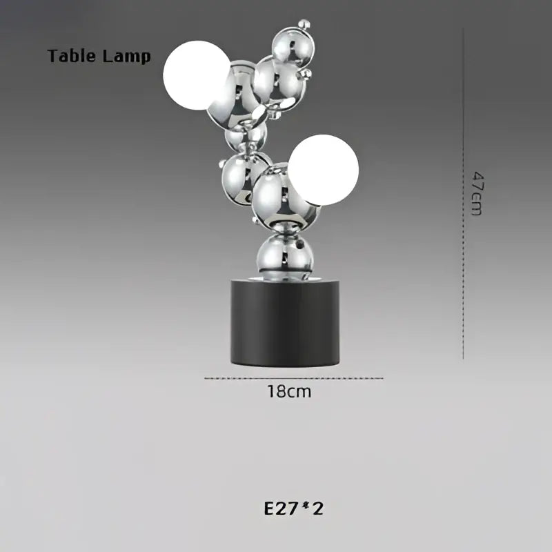Modern gold & silver dimmable led hanging pendant light dining room