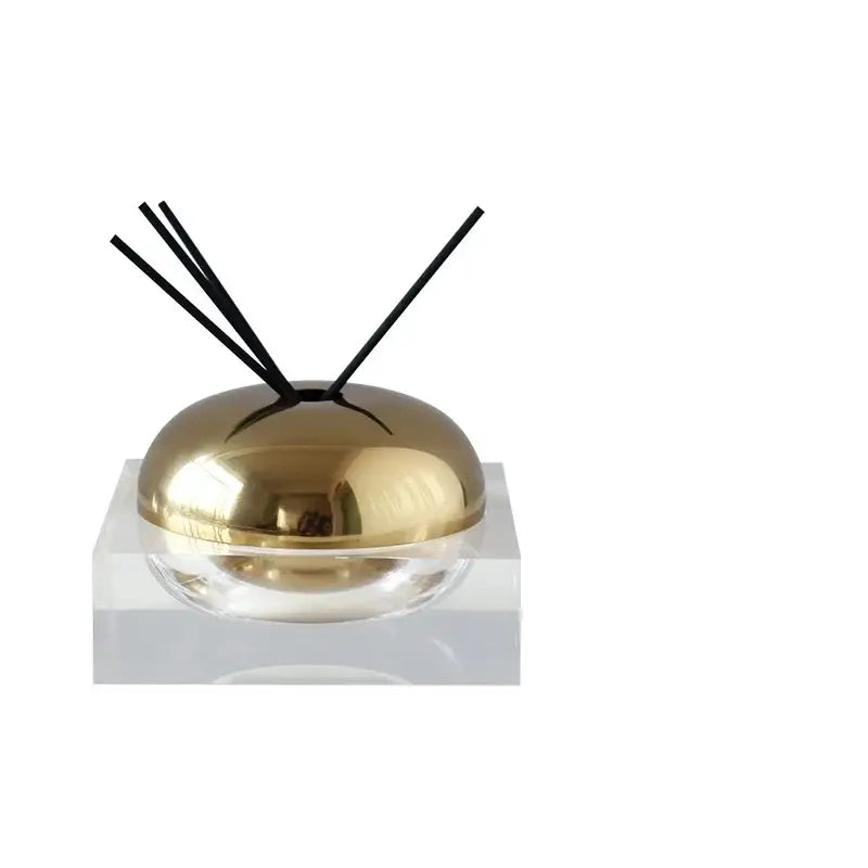 Modern gold & silver golden geometry aromatherapy diffuser living room