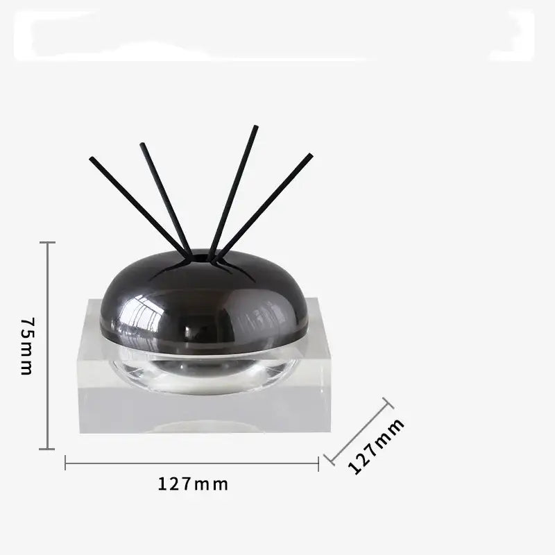 Modern gold & silver golden geometry aromatherapy diffuser living room