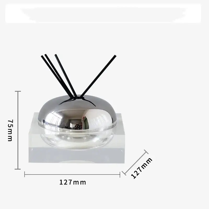 Modern gold & silver golden geometry aromatherapy diffuser living room