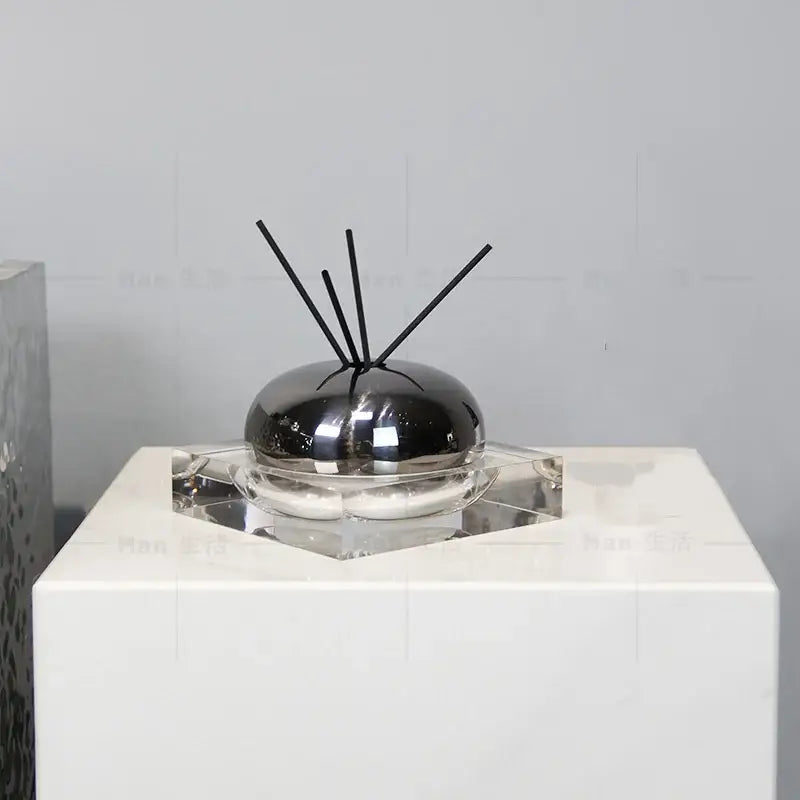 Modern gold & silver golden geometry aromatherapy diffuser living room