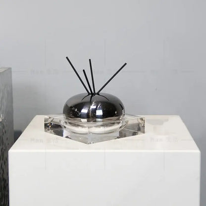 Modern gold & silver golden geometry aromatherapy diffuser living room