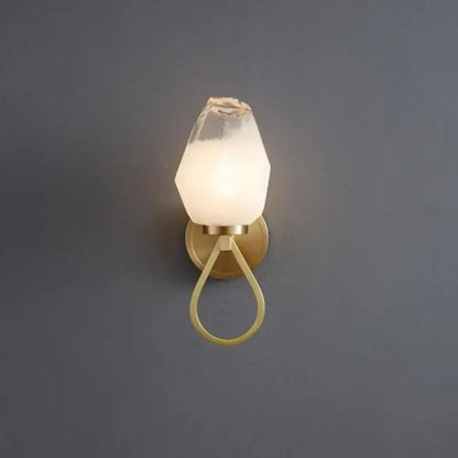 Modern gold skull sculpture adjustable brass kitchen decor