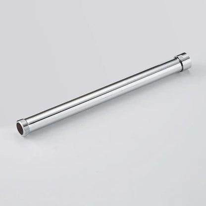 Modern gold solid brass shower extension tube arm bathroom accessory