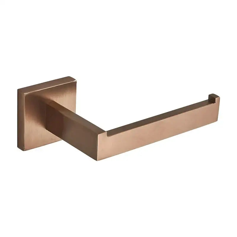 Modern gold square paper holder bathroom wall mount
