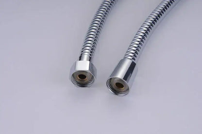 Modern gold stainless steel flexible shower hose bathroom replacement