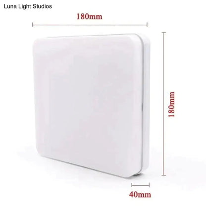 Modern gold surface mounted led ceiling light for living room 24w 36w 48w