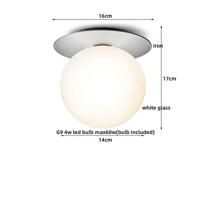 Modern gold textured glass ceiling lamp living room light fixture