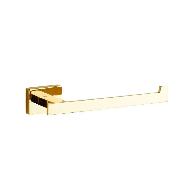 Modern gold towel ranger bathroom accessory rack