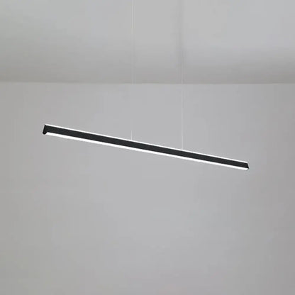 Modern gold triangular prism pendant lamp dining room light