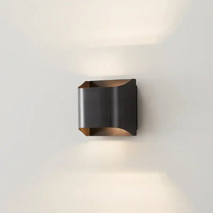 Modern gold wall sconce – living room minimalist wall lamp