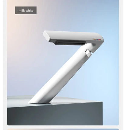 Modern gold waterfall basin faucet bathroom single handle mixer tap