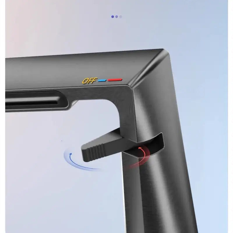 Modern gold waterfall basin faucet bathroom single handle mixer tap