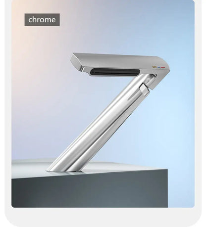 Modern gold waterfall basin faucet bathroom single handle mixer tap