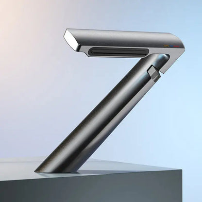 Modern gold waterfall basin faucet bathroom single handle mixer tap