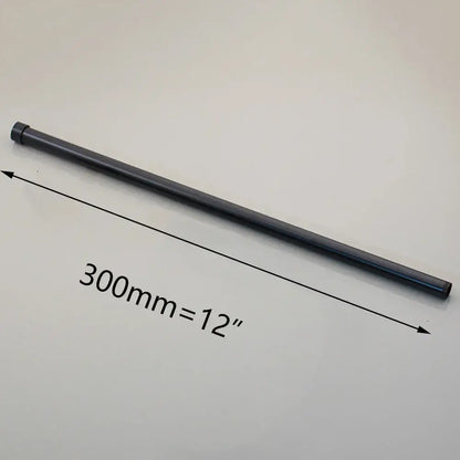 Modern golden black stainless steel shower arm bathroom extension rod