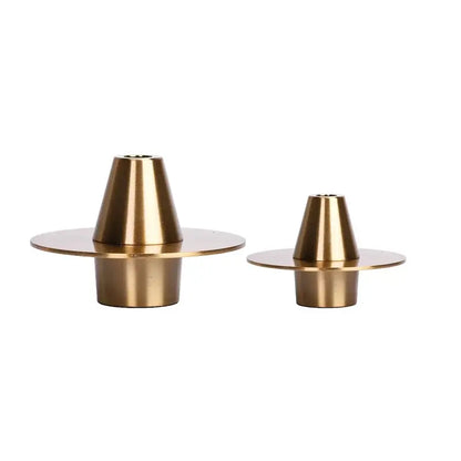 Modern golden geometry metal handicraft vase living room decor